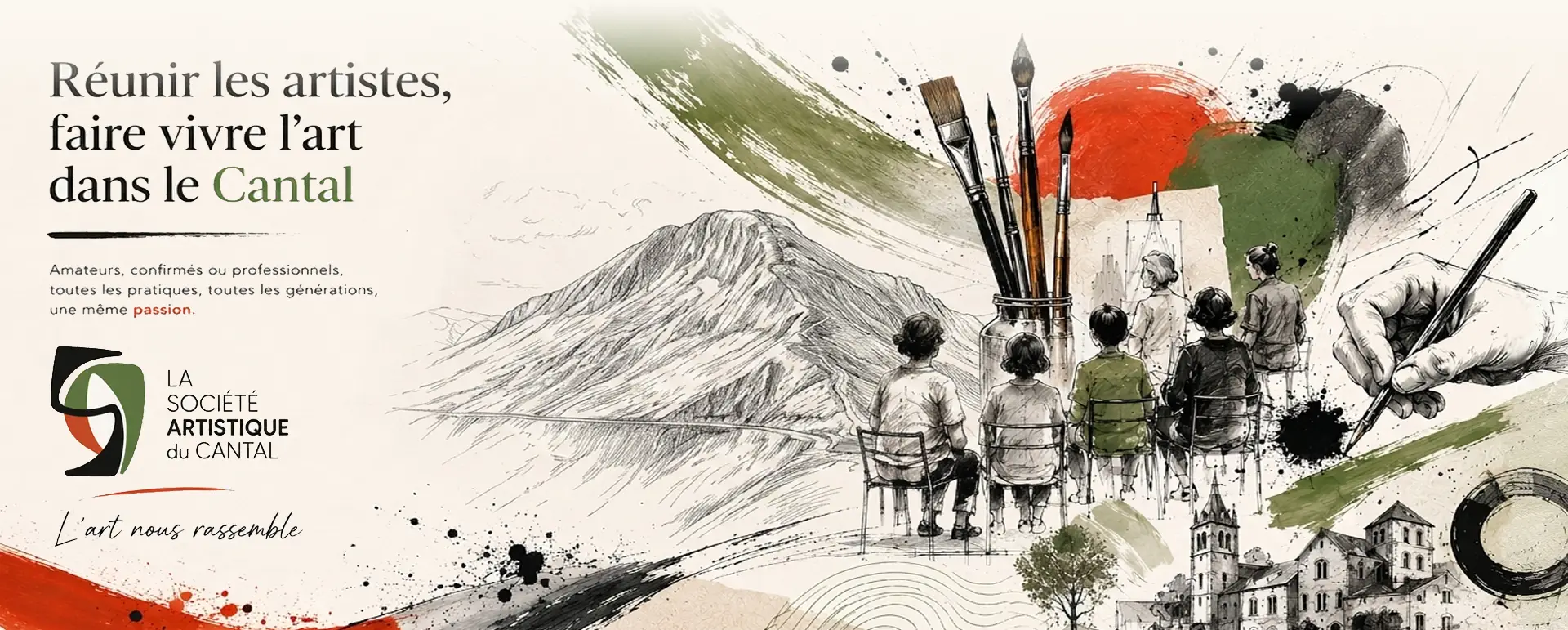 Société Artistique Cantal Header